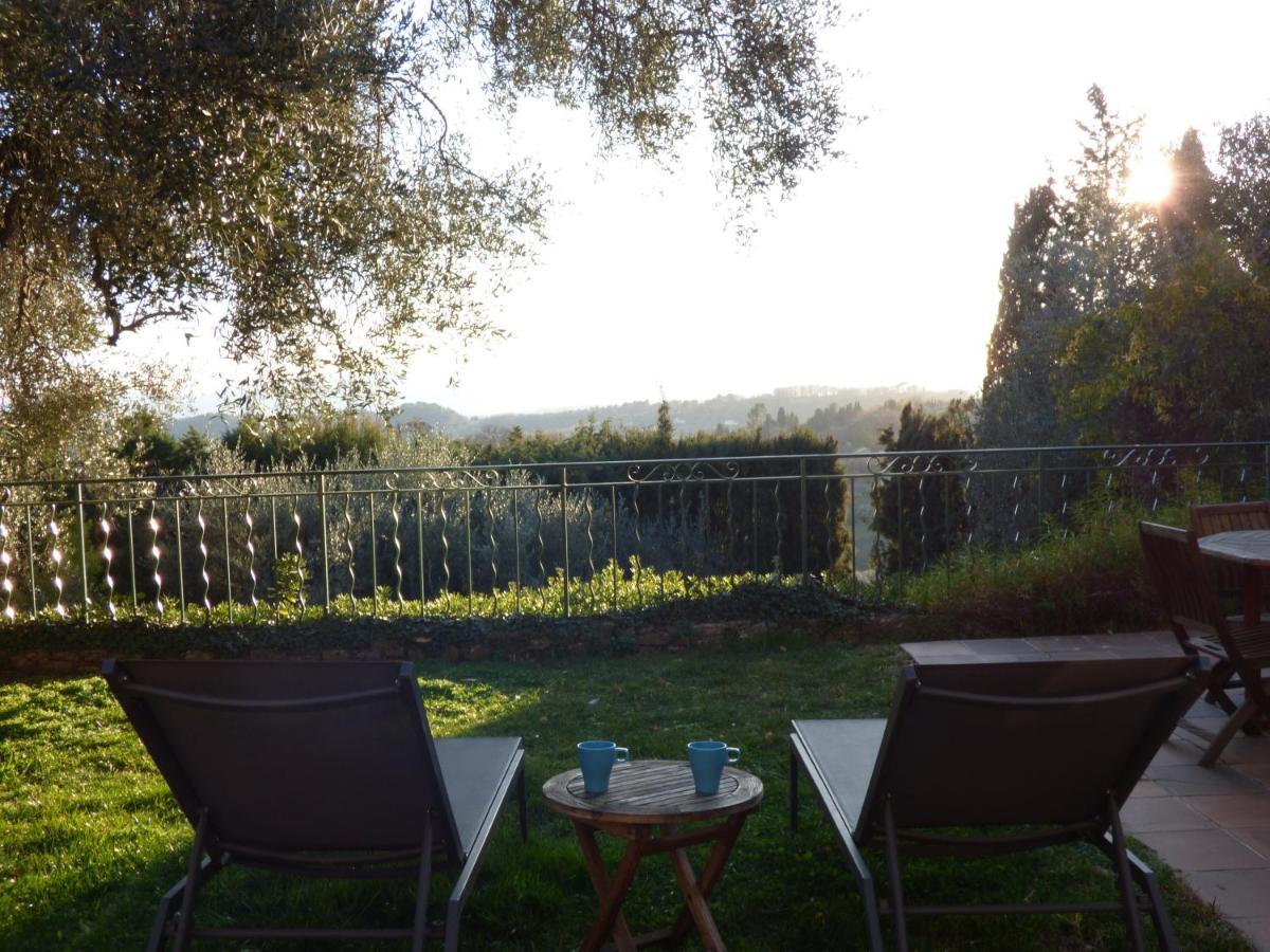 Apartment Cezanne With Heated Pool And Private Garden Chateauneuf-Grasse Esterno foto
