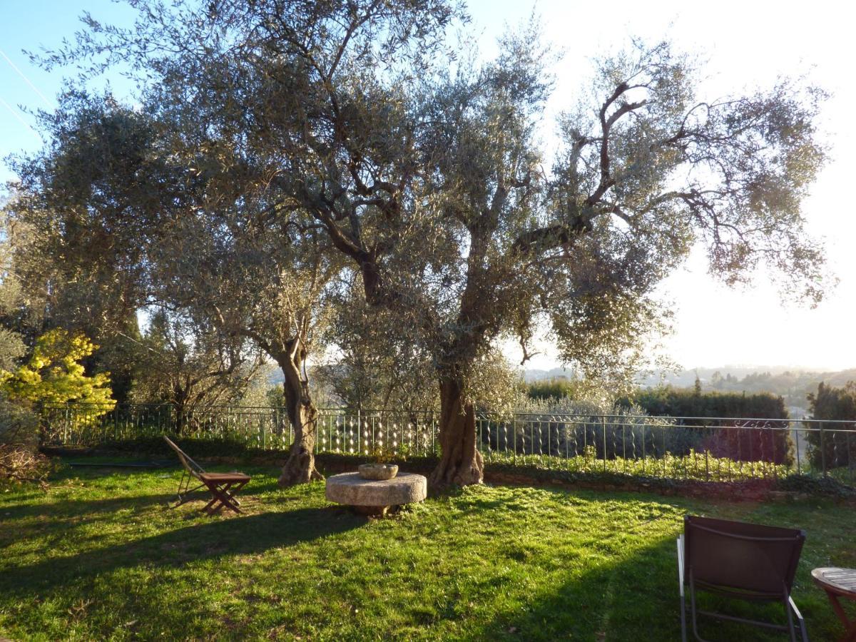 Apartment Cezanne With Heated Pool And Private Garden Chateauneuf-Grasse Esterno foto