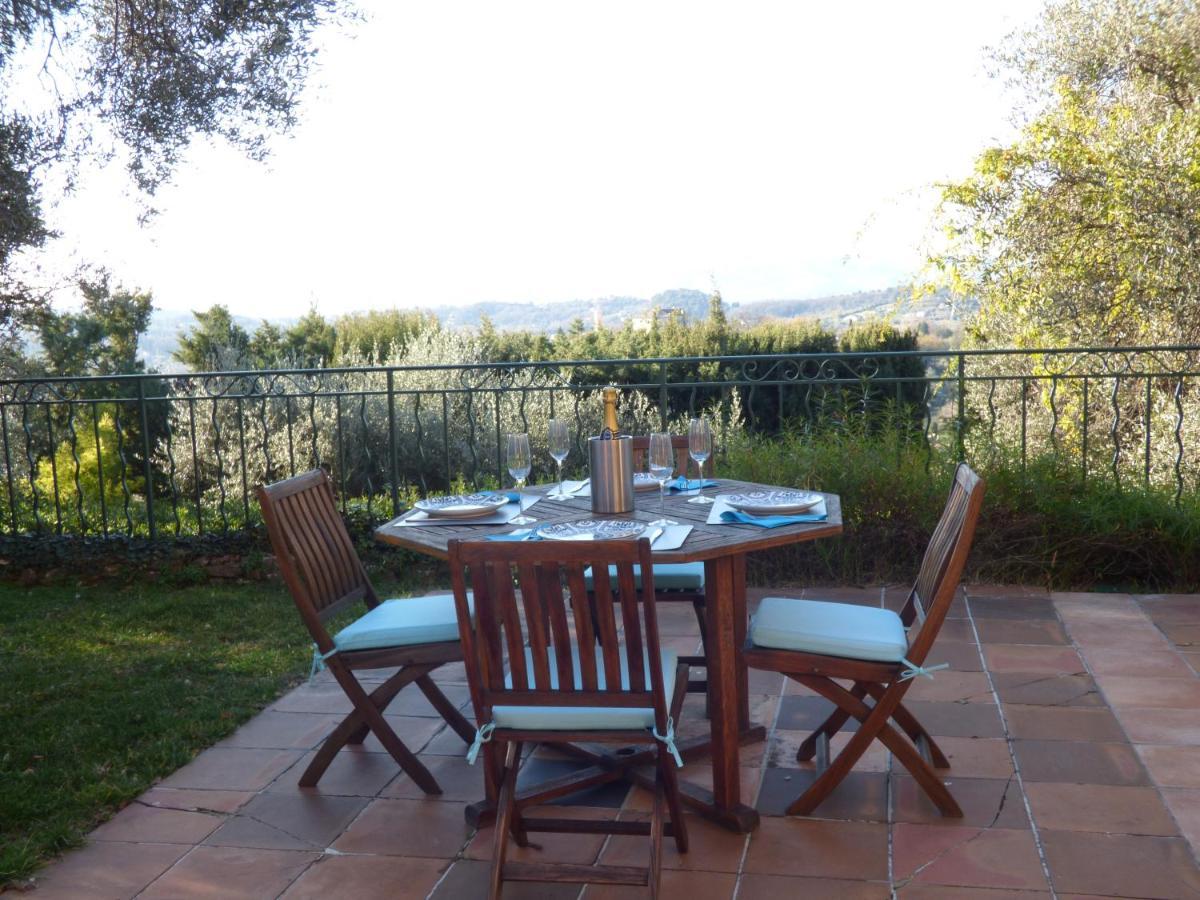 Apartment Cezanne With Heated Pool And Private Garden Chateauneuf-Grasse Esterno foto
