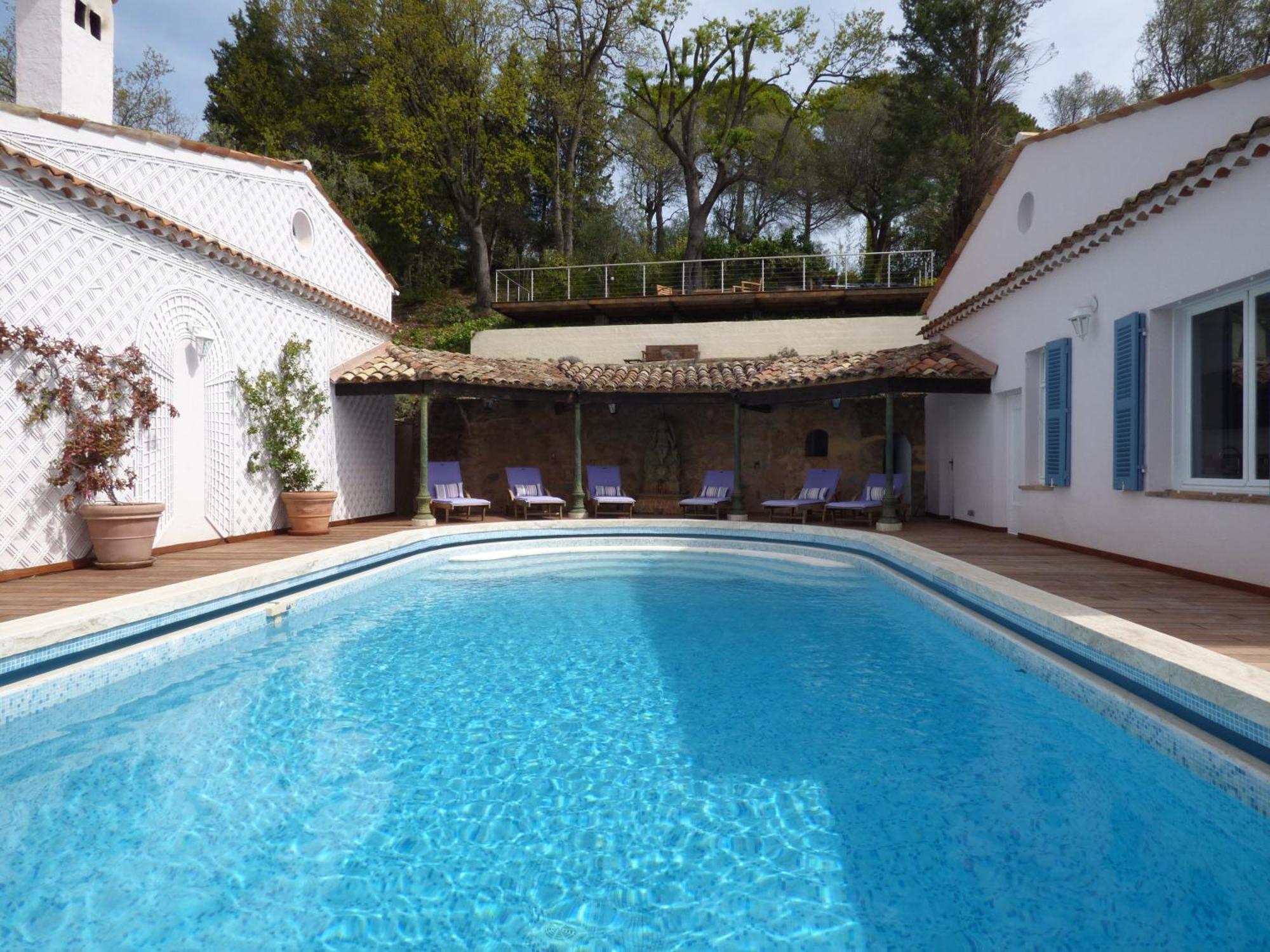 Apartment Cezanne With Heated Pool And Private Garden Chateauneuf-Grasse Esterno foto